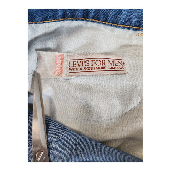 Vintage Levi’s for Men Orange Tab Jeans Medium Wash Men’s Size 36x28 - Picture 6 of 8
